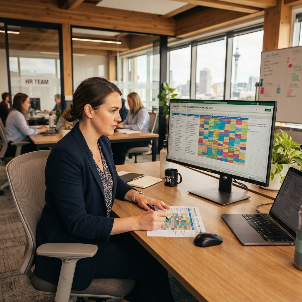Excel for Workforce Planning and HR Reporting in New Zealand