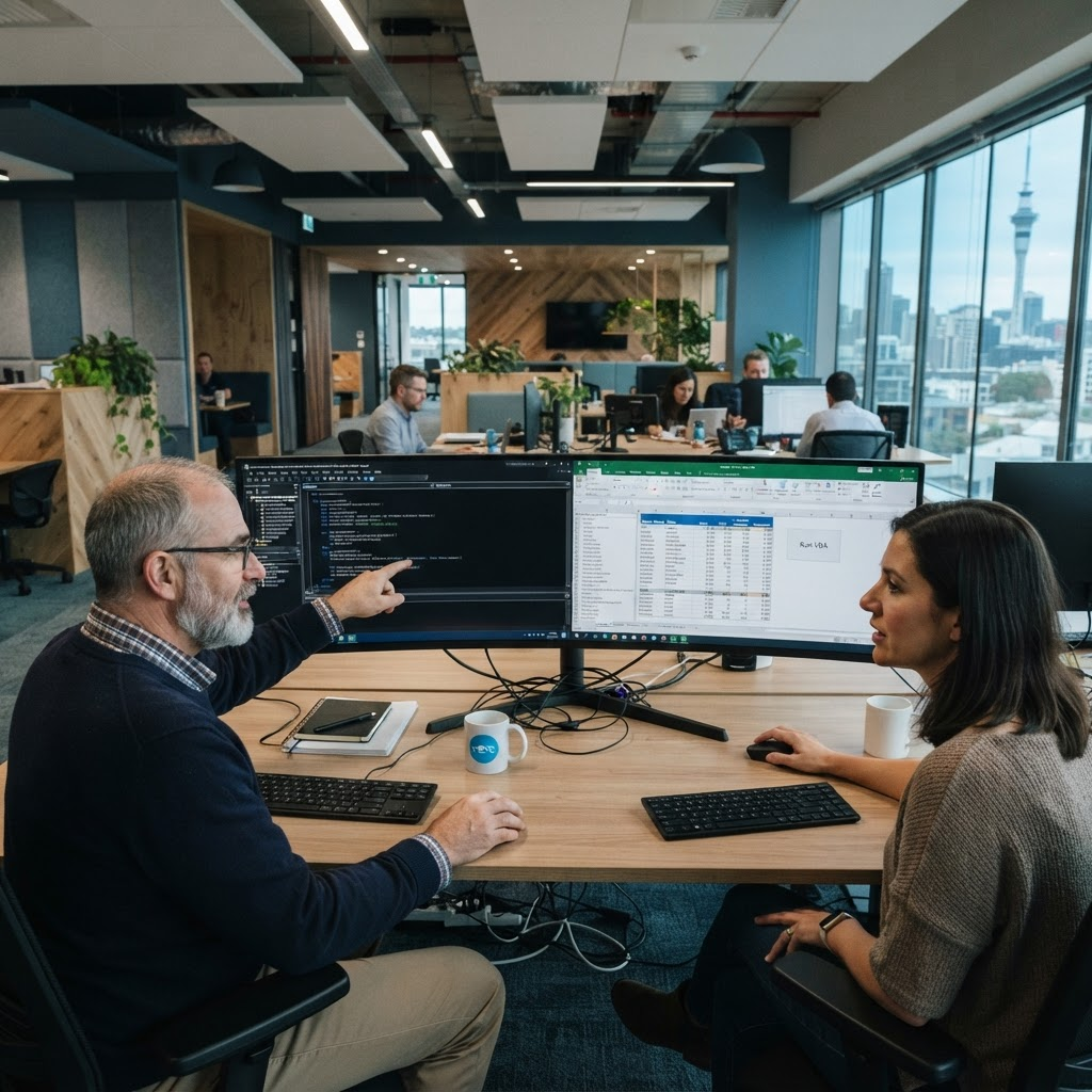 Top Excel VBA Developers in New Zealand for Enterprise Process Automation